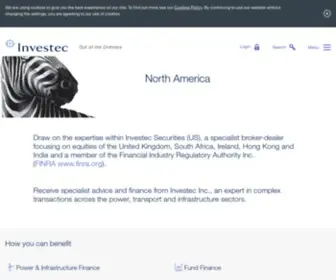 Investec.com(Investec Bank) Screenshot