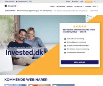Invested.dk(Lær investering & aktiehandel) Screenshot