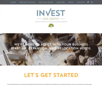 Investelkgrove.org(Invest Elk Grove) Screenshot