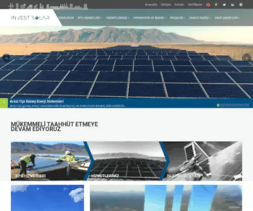 Investenerji.com(İnvest Solar Enerji) Screenshot