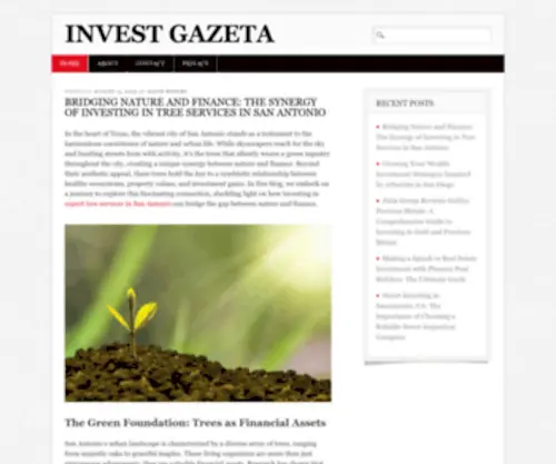 Investgazeta.net(Invest Gazeta) Screenshot