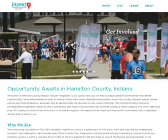 Investhamiltoncounty.com(Invest Hamilton County) Screenshot