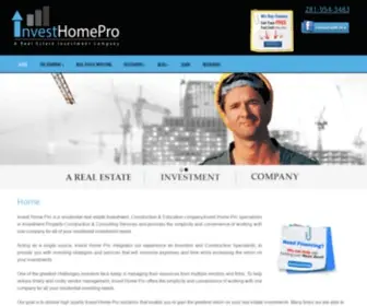 Investhomepro.com(Invest Home Pro) Screenshot