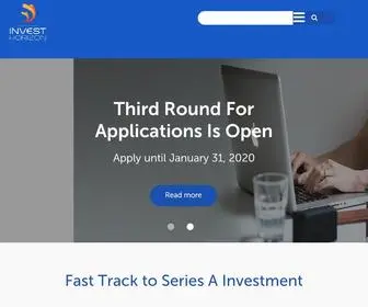 Investhorizon.eu(Fast Track to Series A Investment) Screenshot