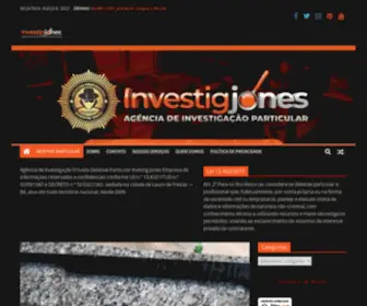 Investig-Jones.com(Detetive) Screenshot