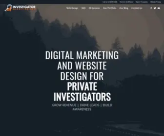 Investigatormarketing.com(Investigator Marketing) Screenshot