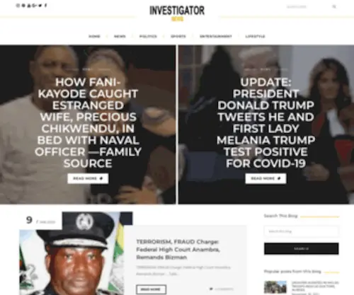 Investigatorsnews.com(Investigators News) Screenshot