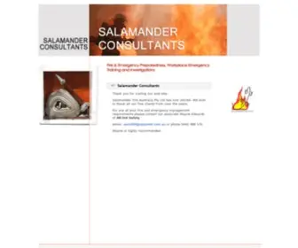 Investigatortraining.org(Salamander Fire Australia) Screenshot