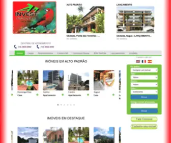 Investimoveisubatuba.com.br(Invest Imóveis Ubatuba) Screenshot