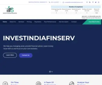 Investindiafinserve.com(IIFS) Screenshot