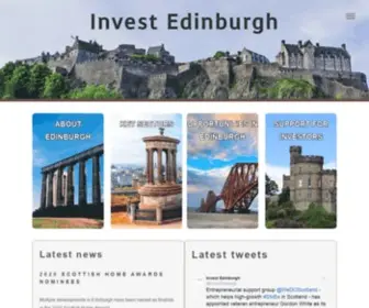 Investinedinburgh.com(Invest Edinburgh) Screenshot