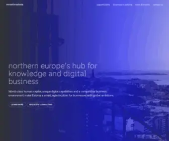 Investinestonia.com(Business in Estonia) Screenshot