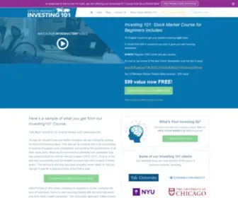 Investing101.net(Beginners Investment course) Screenshot