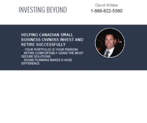 Investingbeyond.com(Investing Beyond) Screenshot
