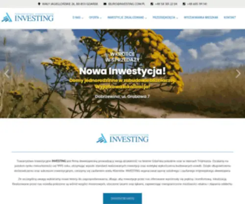 Investing.com.pl(Deweloper Trójmiasto) Screenshot
