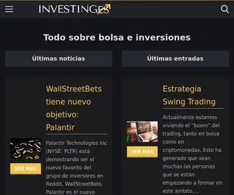 Investinges.com(Todo sobre bolsa e inversiones) Screenshot