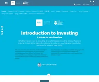 Investingintroduction.ca(A primer for new investors) Screenshot