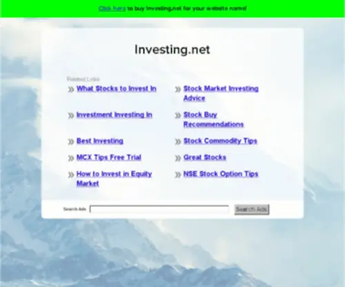 Investing.net(Investing) Screenshot