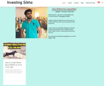 Investingsikho.com(India's No) Screenshot