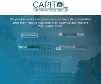 Investingsummit.com(Capitol Information Group) Screenshot