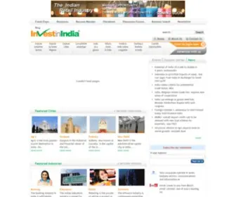 Investinindia.com(Investment India) Screenshot