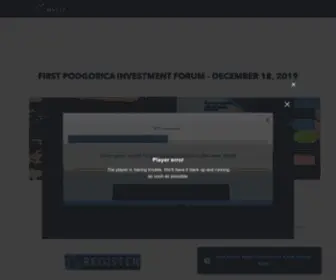 Investinpodgorica.com(INVEST IN PODGORICA) Screenshot