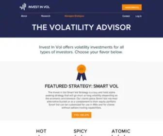 Investinvol.com(Invest in Vol is an SEC Registered Investment Adviser (RIA)) Screenshot