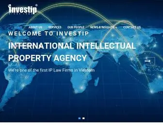 Investip.vn(International Intellectual Property Agency) Screenshot