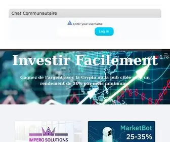 Investirfacilement.com(Investir Facilement) Screenshot