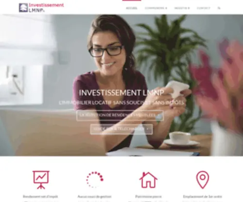 Investissementlmnp.fr(Site en maintenance) Screenshot