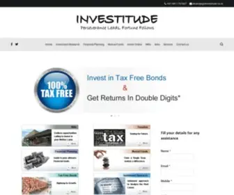 Investitude.co.in(Just another WordPress site) Screenshot