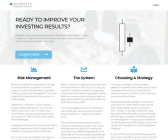 Investivtg.com(Log In ‹ Investiv Trading Group) Screenshot