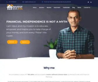 Investkiyakya.com(Fee Only Financial Planner in Mumbai) Screenshot