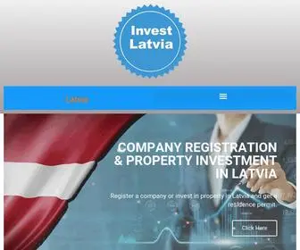 Investlatvia.net(Invest in Latvia) Screenshot