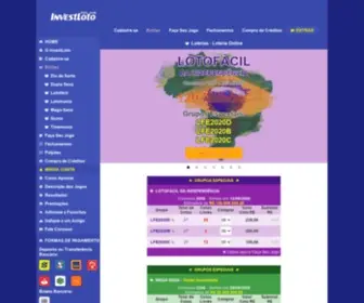 Investloto.com.br Screenshot