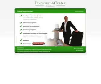 Investment-Center.de(Investmentcenter Würzburg) Screenshot