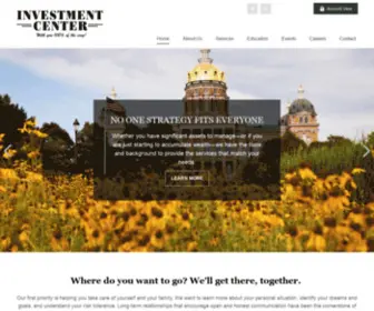 Investmentcenter-INC.com(Investment Center) Screenshot