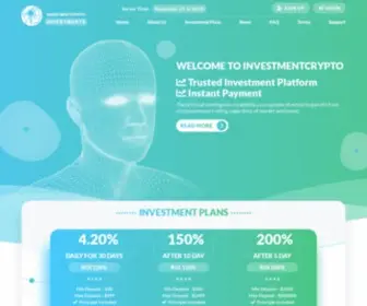 Investmentcrypto.investments(Best investment Site) Screenshot