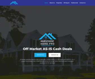 Investmenthomepro.com(Investment Home Pro) Screenshot