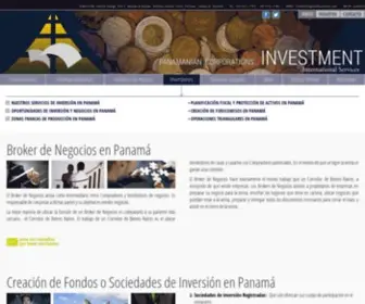 Investmentpanama.com(INVERSIONES EN PANAMA) Screenshot