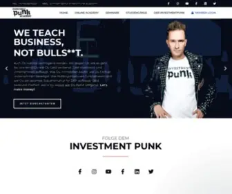 Investmentpunk.academy(Investment Punk Academy) Screenshot
