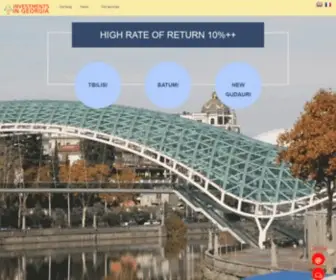Investments-IN-Georgia.com(Gurian Partners offers real estate investments in Georgia where the rental yield) Screenshot