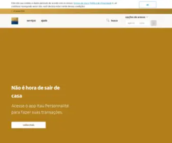 Investnetpersonnalite.com.br(Itaú) Screenshot