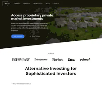 Invest.net(/ Alternative Investing for Accredited Investors) Screenshot