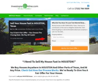 Investopiaonline.com(We Buy Houses) Screenshot