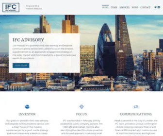 Investor-Focus.co.uk(IFC Advisory Limited) Screenshot