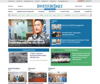 Investor.co.id(Jakarta Globe) Screenshot