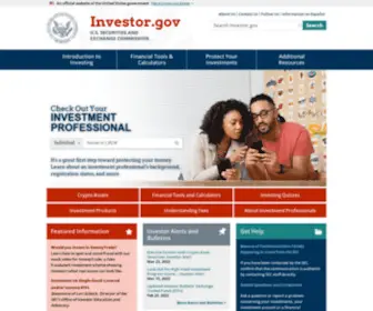 Investor.gov(Investor) Screenshot