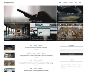 Investoradar.com(Investoradar) Screenshot