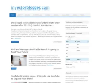 Investorblogger.com(Which will it be in 2018) Screenshot
